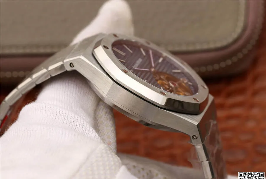 Audemars Piguet Royal Oak Tourbillon 26510IP.OO.1220IP.01 R8 Factory 1:1 Best Edition Replica Watch Titanium Case